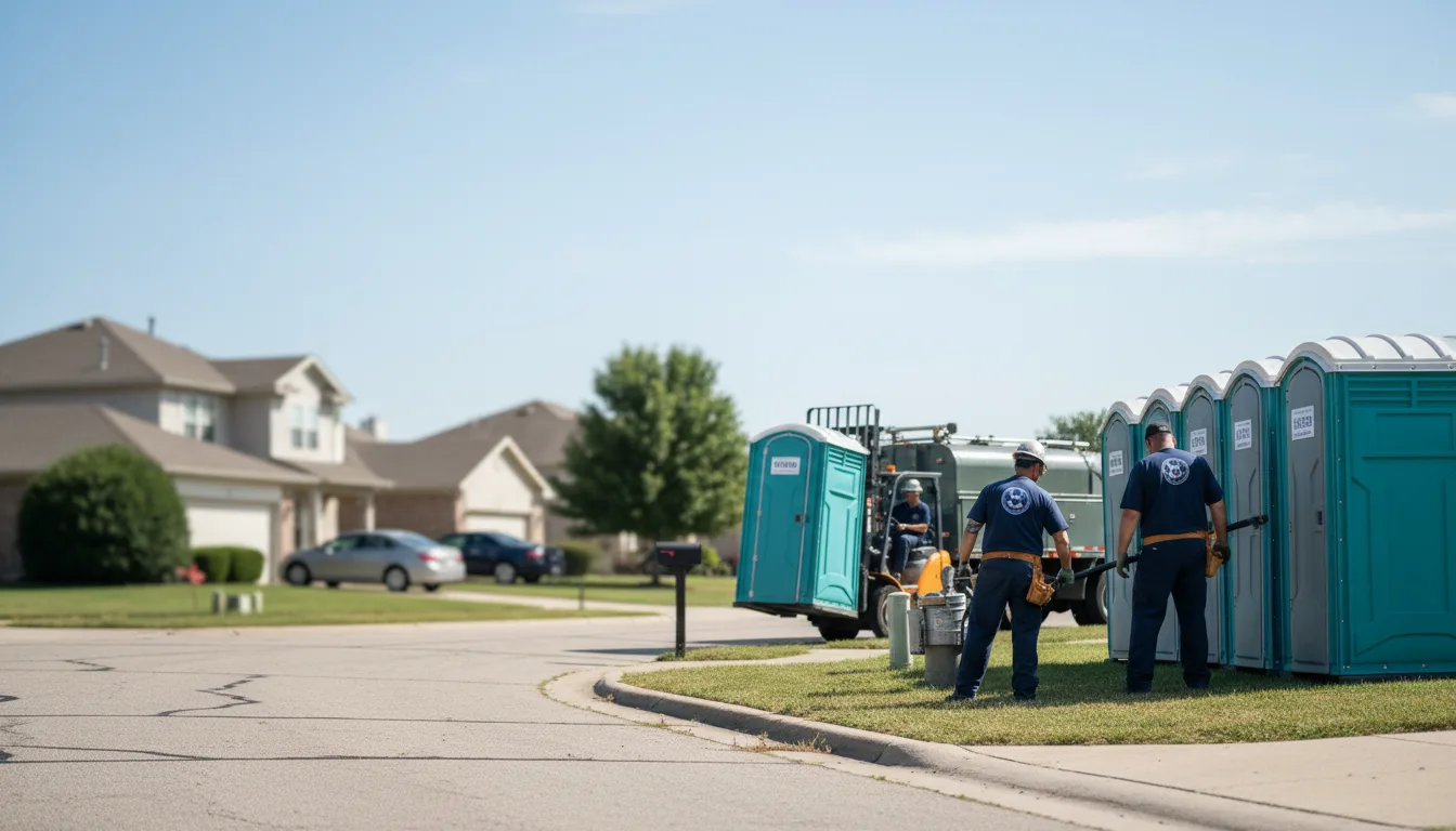Porta Potty Rental in Quemado, TX near me